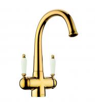 Смеситель OMOIKIRI Okinawa-2-G латунь/золото