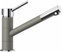 Смеситель BLANCO KANO серый беж/хром