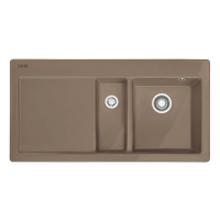 Мойка кухонная Franke Mythos MTK 651-100 (миндаль, чаша справа)