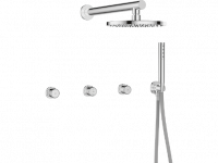 Душевая система Laveo Pretto BAO_004P скрытого монтажа хром