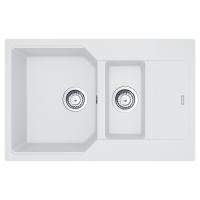 Мойка с сифоном гранит UBG 651-78 белый Franke (114.0574.991)