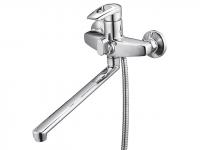 Смеситель для ванны (Lt) с плоским поворотным изливом, D35 встр. пер. LWF7-A113 G.lauf (Смеситель латунный)