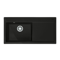Мойка кухонная Franke Mythos MTK 611-100 (антрацит, чаша слева)
