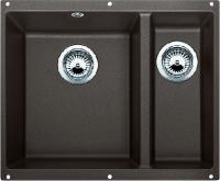 Мойка из силгр. Blanco ROTAN 340/160-U кофе