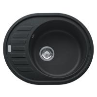 Мойка с сифоном гранит ROG 611-62 оникс Franke (114.0381.072)