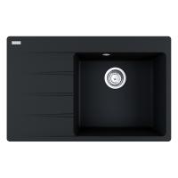 Мойка с сифоном гранит CNG 611-78 TL оникс, правая (в/у) Franke (114.0630.479)