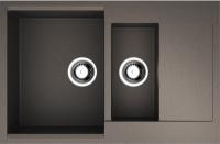 Мойкa кухонная Omoikiri Daisen 78-2-DC Artgranit/темный шоколад