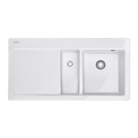 Мойка кухонная Franke Mythos MTK 651-100 (белый, чаша справа)