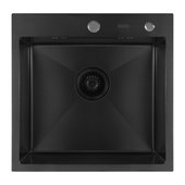 Кухонная мойка ARFEKA Eco AR 500*500 Black PVD Nano Decor