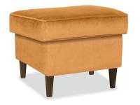 Пуф SIGNAL RON K VELVET карри/венге