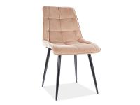 Стул HALMAR K360 горчичный/черный