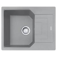 Мойка с сифоном гранит UBG 611-62 серый камень Franke (114.0574.955)