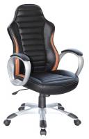 Кресло компьютерное SIGNAL Q-112 черный/коричневый