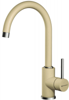 Смеситель OMOIKIRI Shinagawa-MA латунь/гранит/марципан