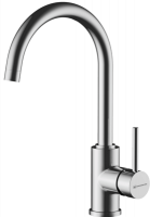 Смеситель OMOIKIRI Shinagawa-BL-BN черный/нержавеющая сталь