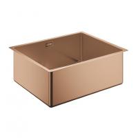 Мойка Grohe K700U Cube с одной чашей, 500 x 400 мм, теплый закат матовый (31574DL0)