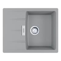 Мойка с сифоном гранит CNG 611-62 серый камень (в/у) Franke (114.0630.421)