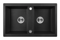 Мойка кухонная Laveo Barbados SBB_720T прямоугольная черный