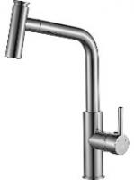 Смеситель для кухонной мойки Laveo Toro BAX_069D с выдвижным изливом хром