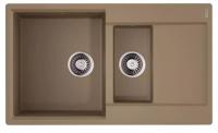 Мойкa кухонная Omoikiri Daisen 86-2-CA Artgranit/карамель