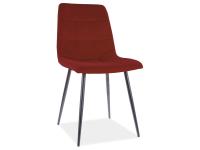 Стул SIGNAL ELINA VELVET черный New