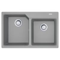 Мойка с сифоном гранит UBG 620-78 серый камень Franke (114.0574.973)