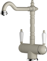 Смеситель OMOIKIRI Amagasaki-SA латунь/гранит/бежевый