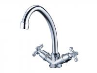 Смеситель для кухни, шпил. (2 шт. в уп.) JIK4-A102-A-2X SOLONE (Смеситель цинковый  Количество в коробке - 2 шт) (G.LAUF)