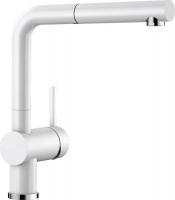 Смеситель BLANCO LINUS-S керамика глянцевый белый