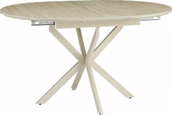 Кухонный стол Signal Gaston ceramic 100-135/100 (травертин/кашемир)