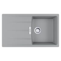 Мойка с сифоном гранит CNG 611-86 серый камень (в/у) Franke (114.0630.442)