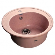 Мойка кухонная GranFest GF-R510 (розовый)
