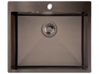 Мойка кухонная Laveo Marmara SAM_510T прямоугольная графит