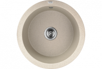 Мойка кухонная Laveo Dafne SBD_488Y круглая бежевый