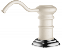 Дозатор для моющего средства OMOIKIRI OM-01-WH латунь/белый