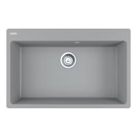Мойка с сифоном гранит CNG 610-73 серый камень (в/у) Franke (114.0630.414)