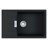 Мойка с сифоном гранит CNG 611-78 XL черный матовый (в/у) Franke (114.0630.434)