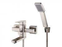 Смеситель для ванны кор. нос сатин NEB3-A123KH G.lauf (Смеситель цинковый)