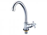 Кран водоразборный на гайке 1/2, поворотный излив JIK1-A102-A SOLONE (Количество в коробке - 4 шт) (G.LAUF)