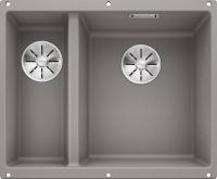 Мойка из силгр. Blanco SUBLINE 340/160-U (чаша справа) алюметаллик