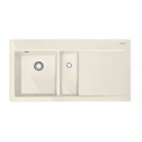 Мойка кухонная Franke Mythos MTK 651-100 (ваниль, чаша слева)