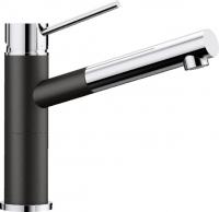 Смеситель BLANCO ALTA-S Compact хром/черный