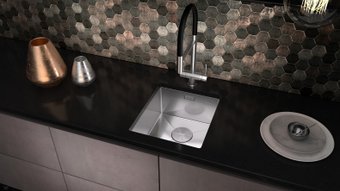 Кухонная мойка ZorG Zerox 38 U / IF Steel