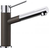 Смеситель BLANCO ALTA-S Compact хром/кофе