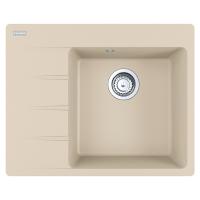 Мойка с сифоном гранит CNG 611-62 TL бежевый, левая (в/у) Franke (114.0630.451)