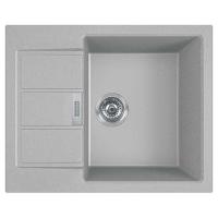 Мойка с сифоном тектонайт S2D 611-62 серый Franke (143.0627.383)