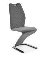 Стул HALMAR K455 темно-зеленый/черный
