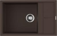 Мойкa кухонная Omoikiri Sumi 78-LB-DC Tetogranit/темный шоколад