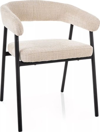 Стул с подлокотниками Signal Katana (t.257 бежевый/черный)