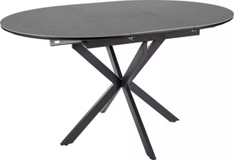 Кухонный стол Signal Gaston ceramic 100-135/100 (серый/черный)